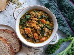 Lentil Soup with Whole Grain Bread